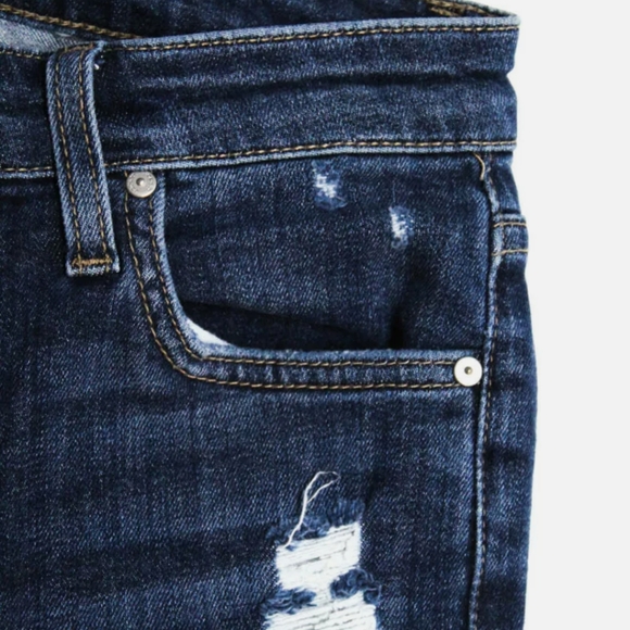 JOES JEANS HIGH WAIST DISTRESSED SKINNY JEAns 24 - Picture 3 of 7